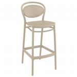 Marcel Outdoor Bar Stool Taupe ISP269