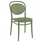 Marcel Resin Outdoor Chair Olive Green ISP257
