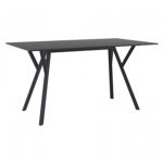 Max Rectangle Table 55 inch Black ISP746