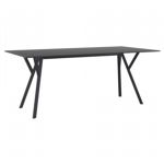 Max Rectangle Table 71 inch Black ISP748