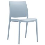 Maya Dining Chair Silver ISP025