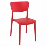 Monna Outdoor Dining Chair Red ISP127