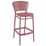 Portofino Outdoor Bar Stool Marsala ISP215