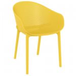 Sky Outdoor Indoor Dining Chair Yellow ISP102