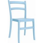Tiffany Cafe Outdoor Dining Chair Blue ISP018
