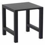 Vegas Outdoor Bar Table 39 inch to 55 inch Extendable Black ISP782