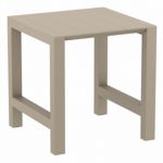 Vegas Outdoor Bar Table 39 inch to 55 inch Extendable Taupe ISP782