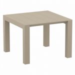 Vegas Patio Dining Table Extendable from 39 to 55 inch Taupe ISP772