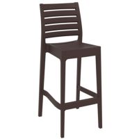 Ares Outdoor Barstool Brown ISP101