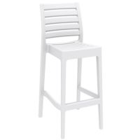 Ares Outdoor Barstool White ISP101