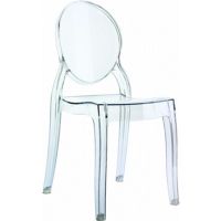 Baby Elizabeth Polycarbonate Kids Chair Transparent Clear ISP051