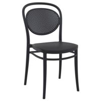 Marcel Resin Outdoor Chair Black ISP257