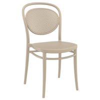 Marcel Resin Outdoor Chair Taupe ISP257