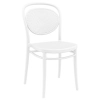 Marcel Resin Outdoor Chair White ISP257