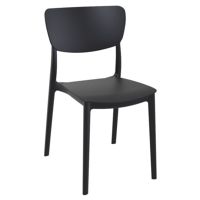 Monna Outdoor Dining Chair Black ISP127