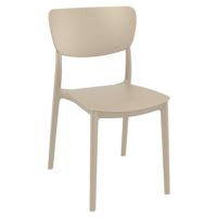 Monna Outdoor Dining Chair Taupe ISP127