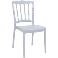 Napoleon Wedding Chair Silver Gray ISP044