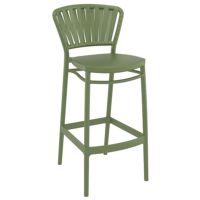 Portofino Outdoor Bar Stool Olive Green ISP215