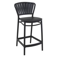 Portofino Patio Counter Stool Black ISP214