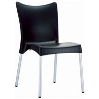 RJ Resin Outdoor Chair Black ISP045