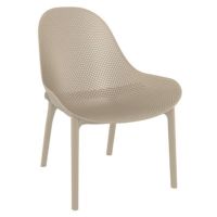 Sky Outdoor Indoor Lounge Chair Taupe ISP103