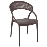 Sunset Outdoor Dining Chair Brown ISP088