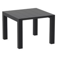 Vegas Patio Dining Table Extendable from 39 to 55 inch Black ISP772