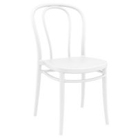 Victor Resin Outdoor Chair White ISP252