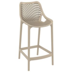 Air Outdoor Counter High Chair Taupe ISP067-DVR