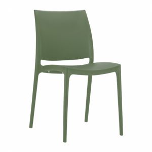 Maya Dining Chair Olive Green ISP025