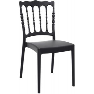 Napoleon Wedding Chair Black ISP044