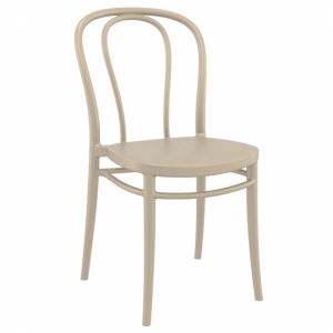 Victor Resin Outdoor Chair Taupe ISP252