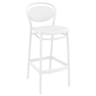 Outdoor Bar Stools White