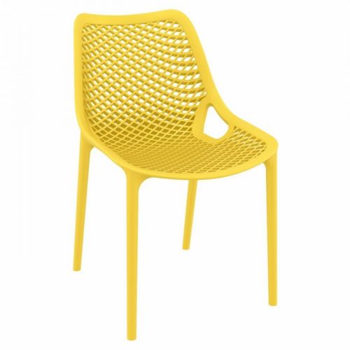 Air Outdoor Dining Chair Yellow ISP014-YEL