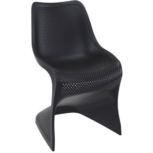 Bloom Contemporary Dining Chair Black ISP048-BLA