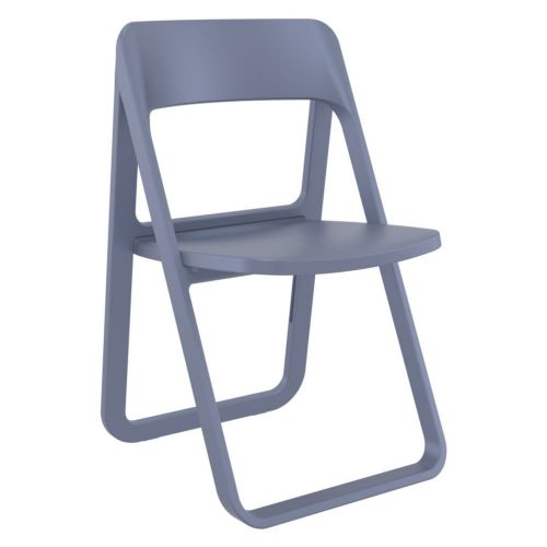 Dream Folding Outdoor Chair Dark Gray ISP079-DGR
