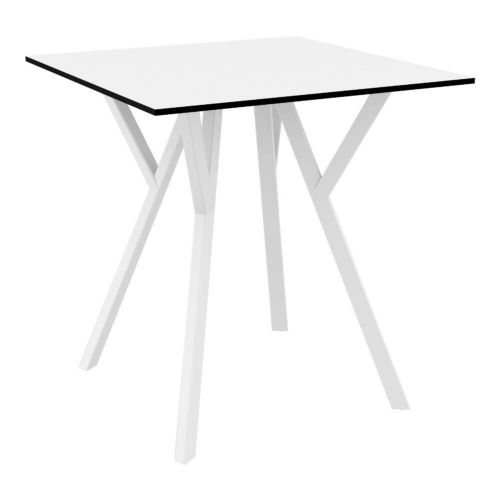 Max Square Table 27.5 inch White ISP742-WHI