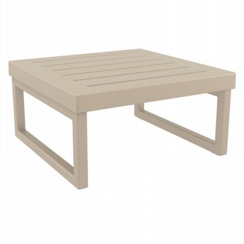 Mykonos Square Outdoor Coffee Table Taupe ISP137-DVR