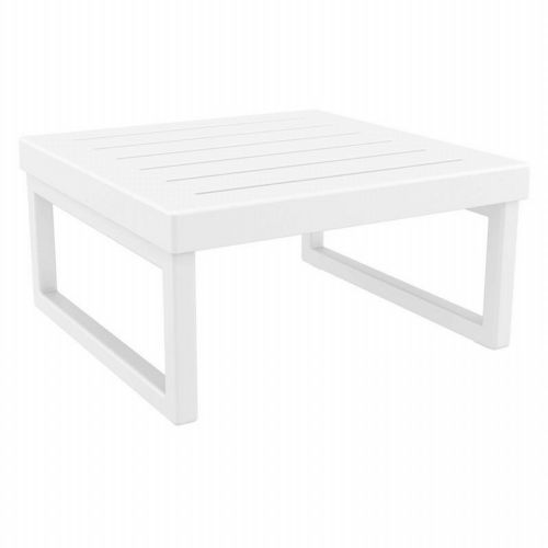 Mykonos Square Outdoor Coffee Table White ISP137-WHI