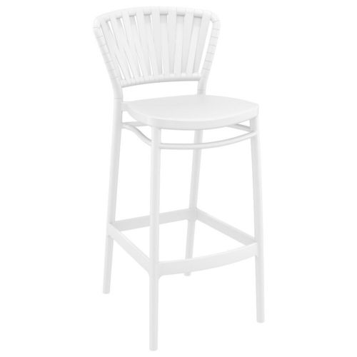 Portofino Outdoor Bar Stool White ISP215-WHI