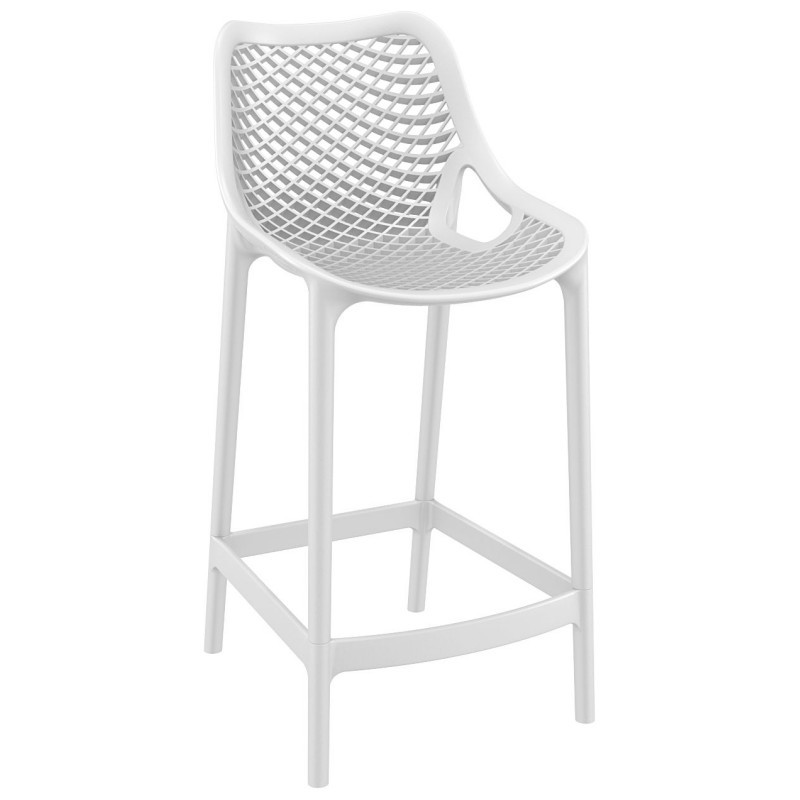 Air Outdoor Counter High Chair White ISP067WHI CozyDays