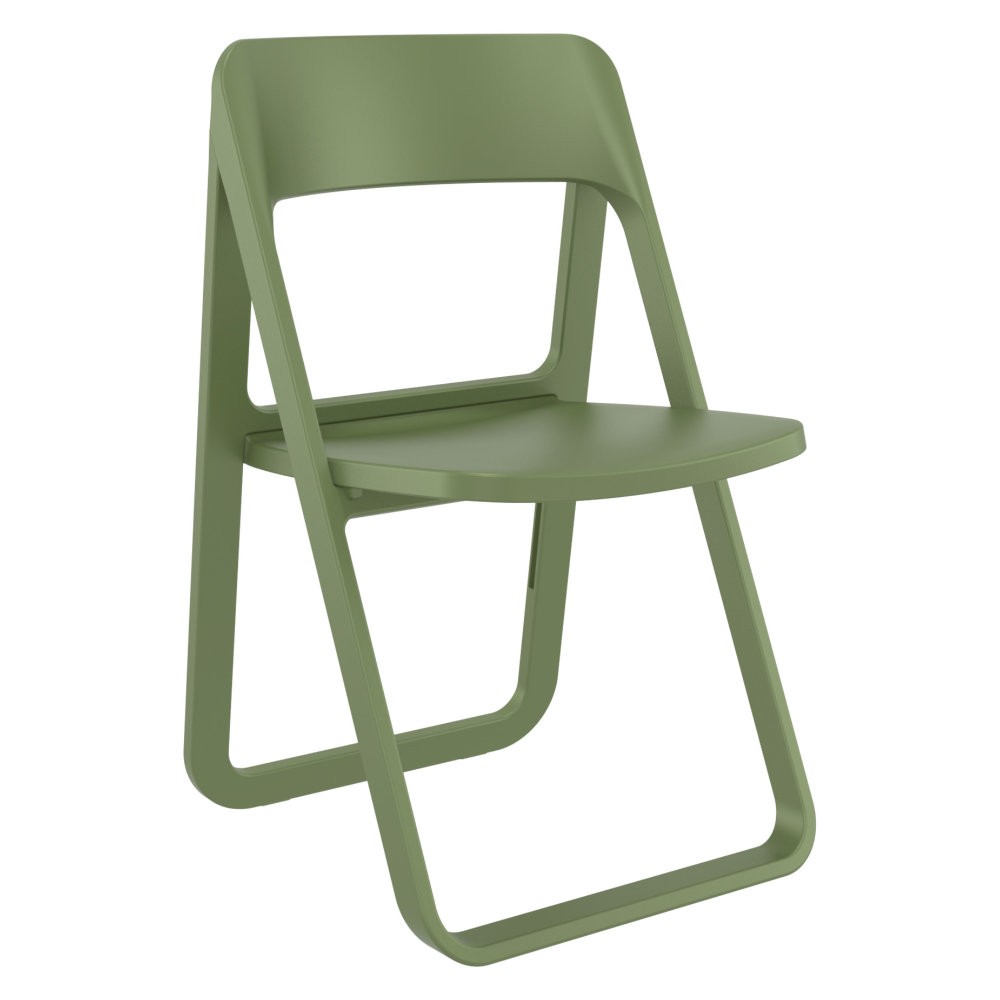 Dream Folding Outdoor Chair Olive Green ISP079OLG CozyDays