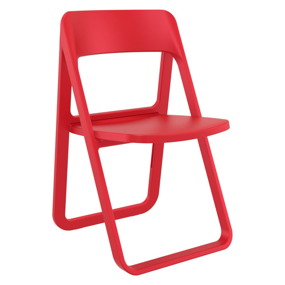 Dream Folding Outdoor Chair Red ISP079RED CozyDays