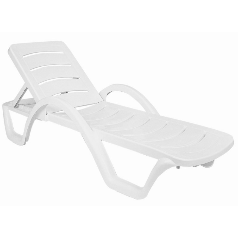 Havana Sunrise Resin Chaise Lounge ISP078WHI CozyDays