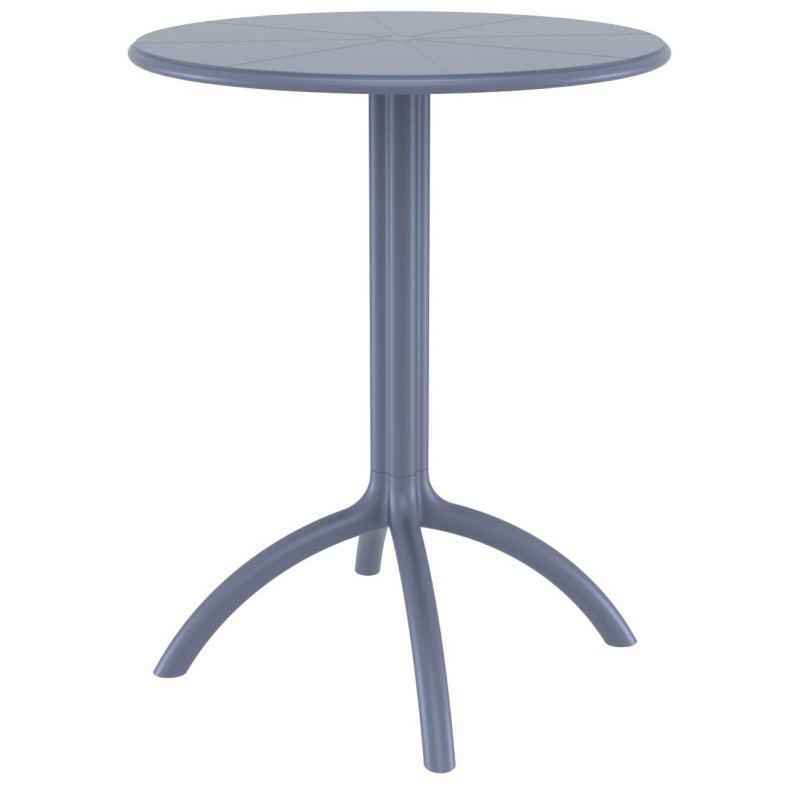 Octopus Dining Table Round - Dark Gray