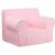 Pink Kids Chair with White Dots & Piping DG-LGE-CH-KID