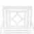 Bradley Diamond 3-Piece Wood Patio Rectangular Table Dining Set - White V1336SET31 #7