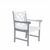 Bradley Traditional Outdoor 7-Piece Wood Patio Dining Set - White V1336SET19 #4