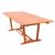 Malibu Outdoor 3-Piece Wood Patio Extendable Table Dining Set V232SET43 #5