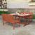 Malibu Outdoor 3-Piece Wood Patio Extendable Table Dining Set V232SET47 #2